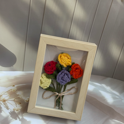 Mini Rose Bunch Frame