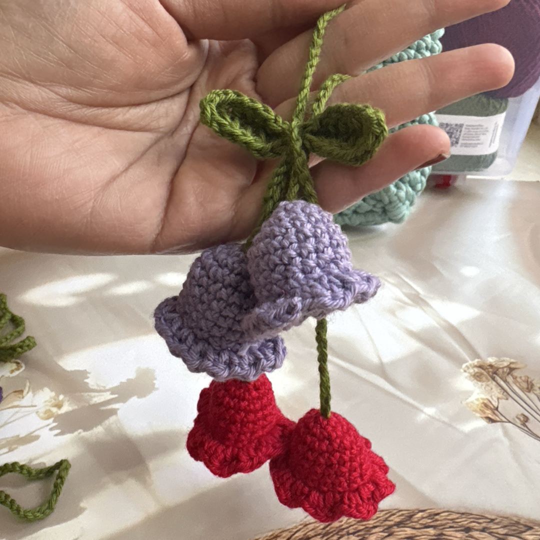 Lilly of Valley Bag Charm